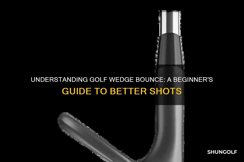 what is a golf wedge bounce
