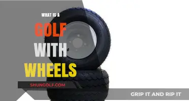 Exploring the Unique Concept of a Golf Cart with Wheels