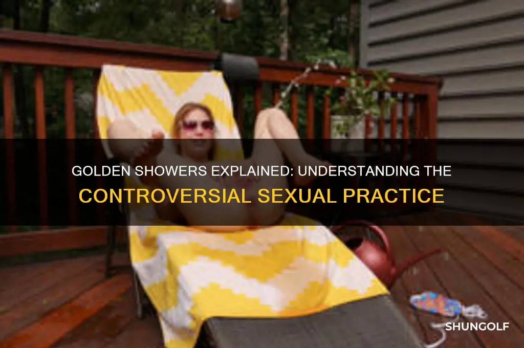 what is a golfen shower