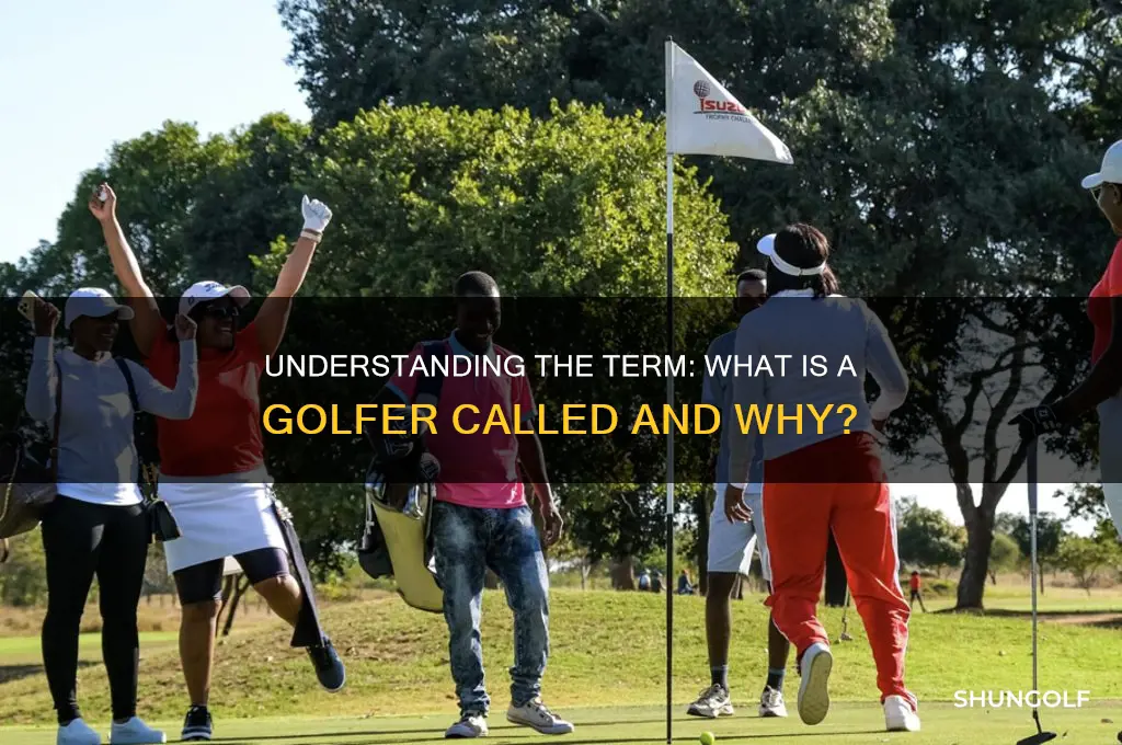 what is a golfer called
