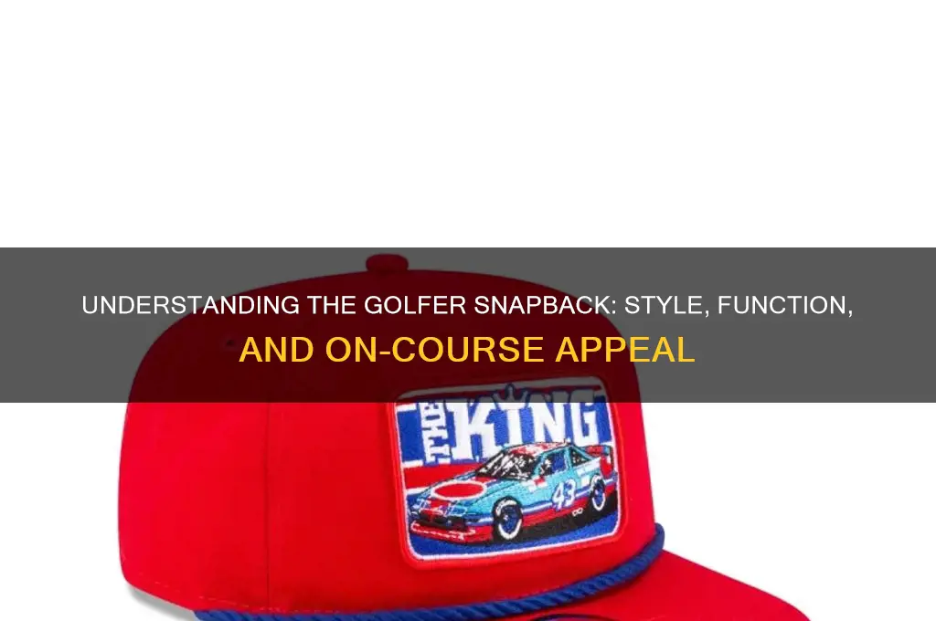 what is a golfer snapback