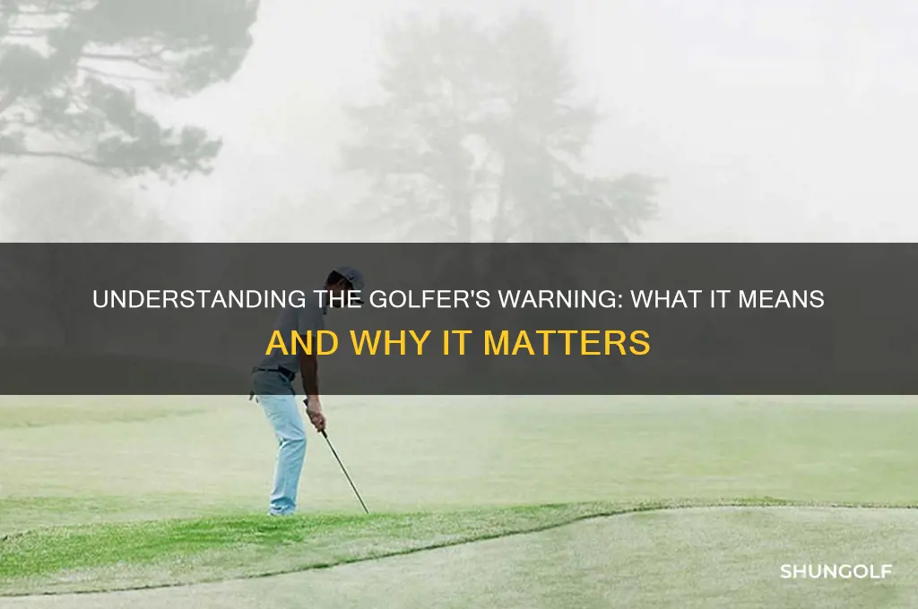 what is a golfer