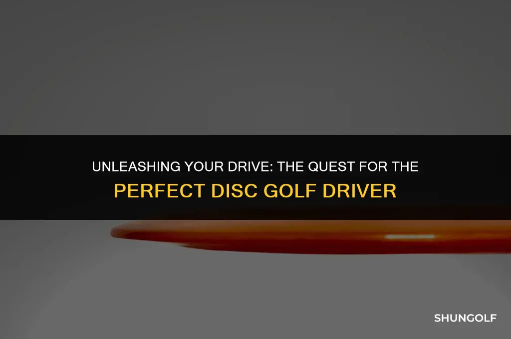 what is a good disc golf driver