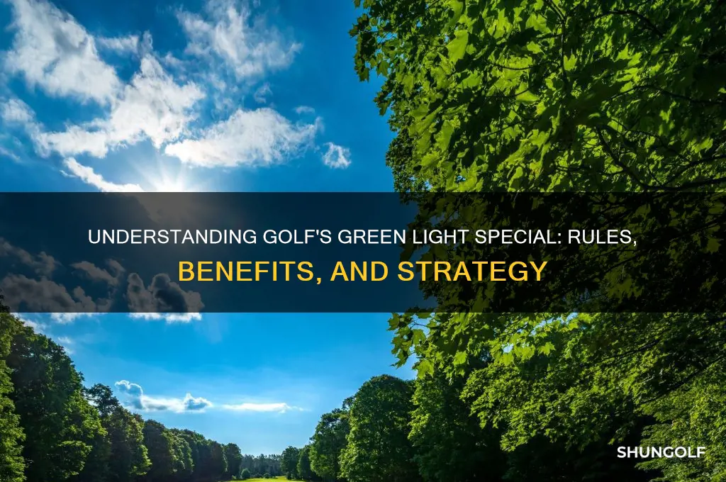 what is a green light special in golf