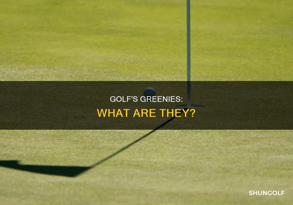 what is a greenie in golf