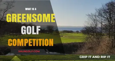 Understanding Greensome Golf: A Unique Team Competition Explained