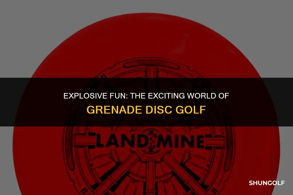 what is a grenade disc golf