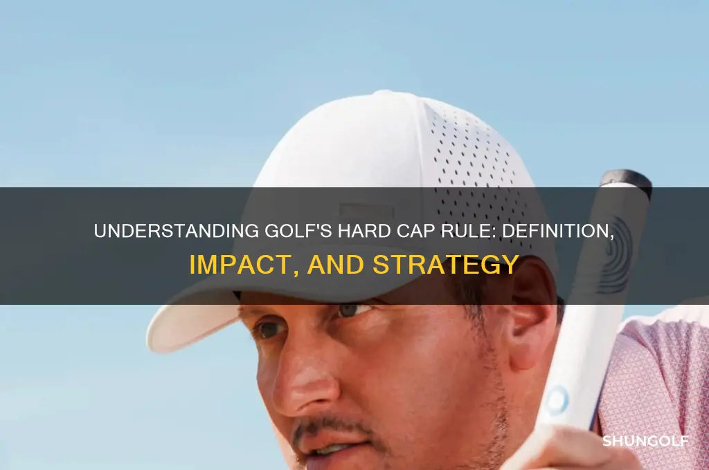 what is a hard cap in golf