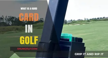 Understanding the Hard Card: Golf's Penalty System Explained Simply