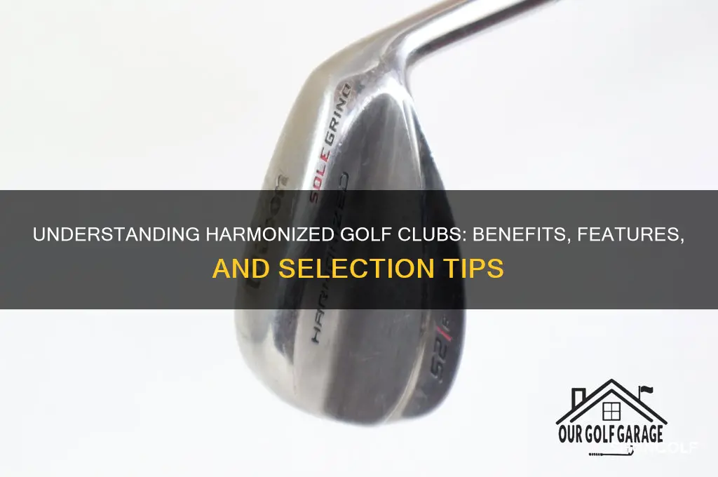 what is a harmonized golf club