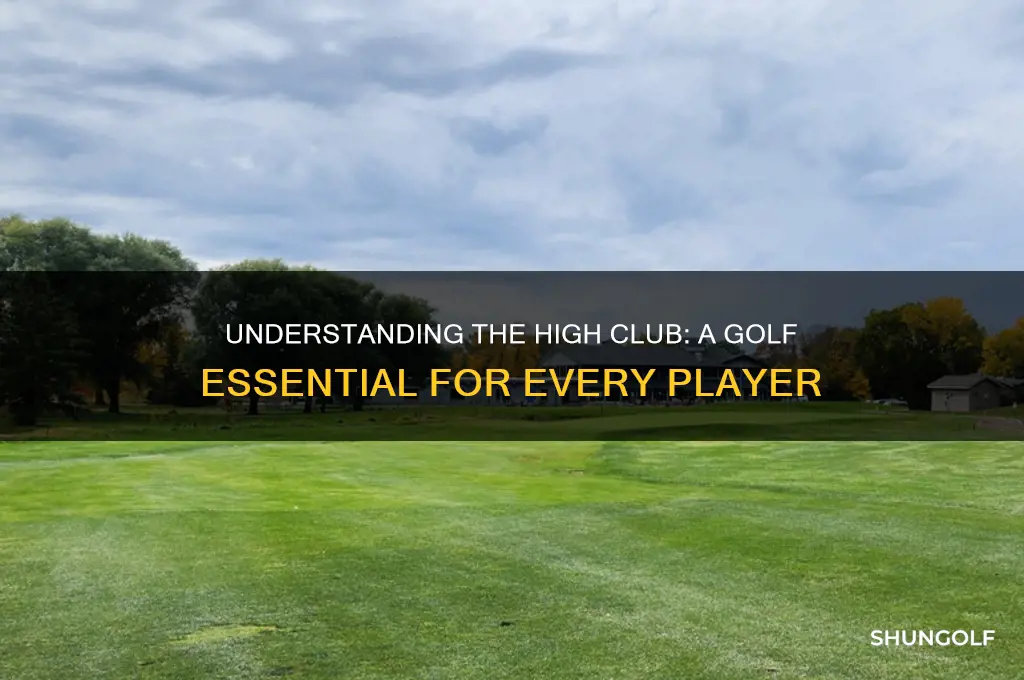 what is a high club in golf