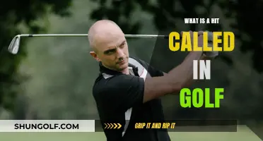 Understanding Golf Terminology: What's a Hit Called on the Course?