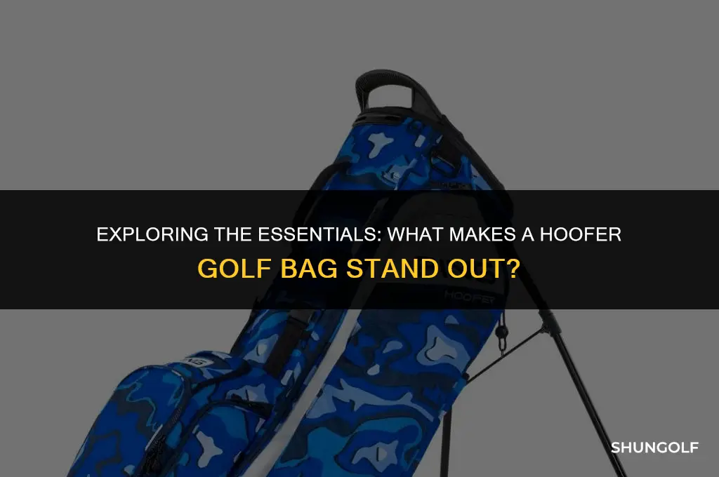 what is a hoofer golf bag