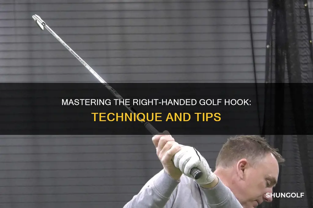 what is a hook for a right handed golfer