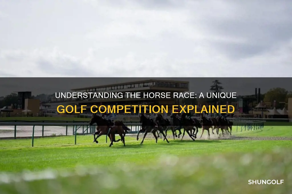 what is a horse race in golf