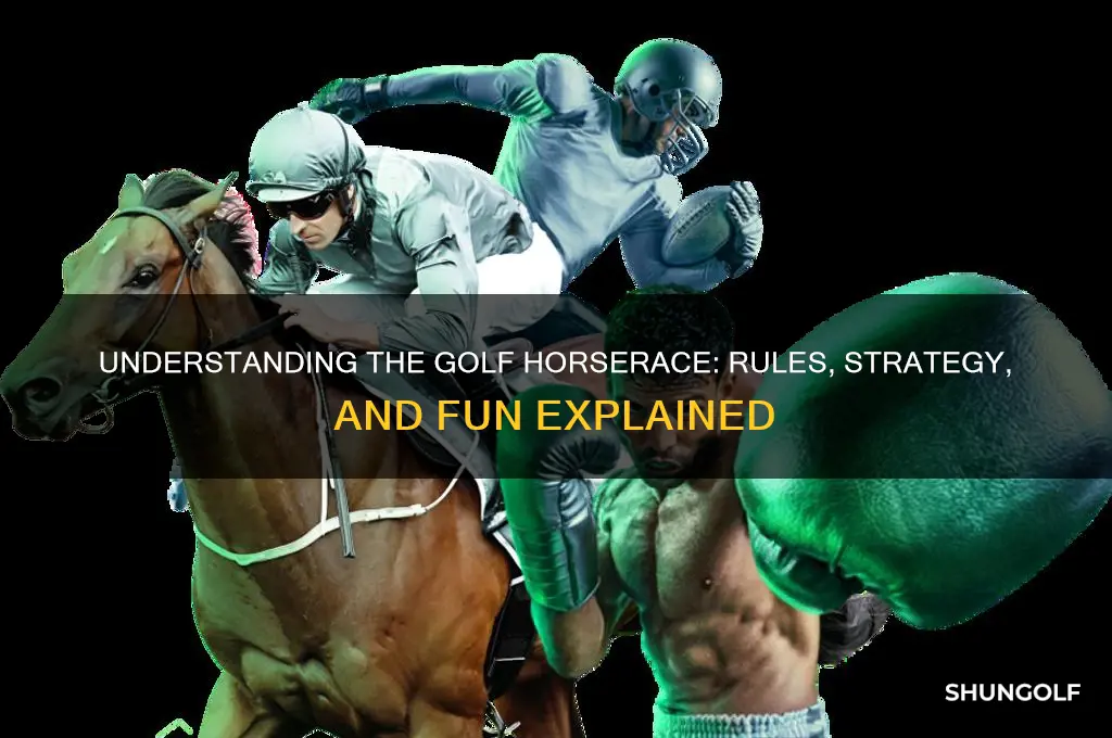 what is a horserace in golf