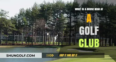 Understanding the Role of a House Man at a Golf Club