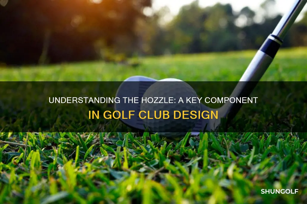 what is a hozzle in golf