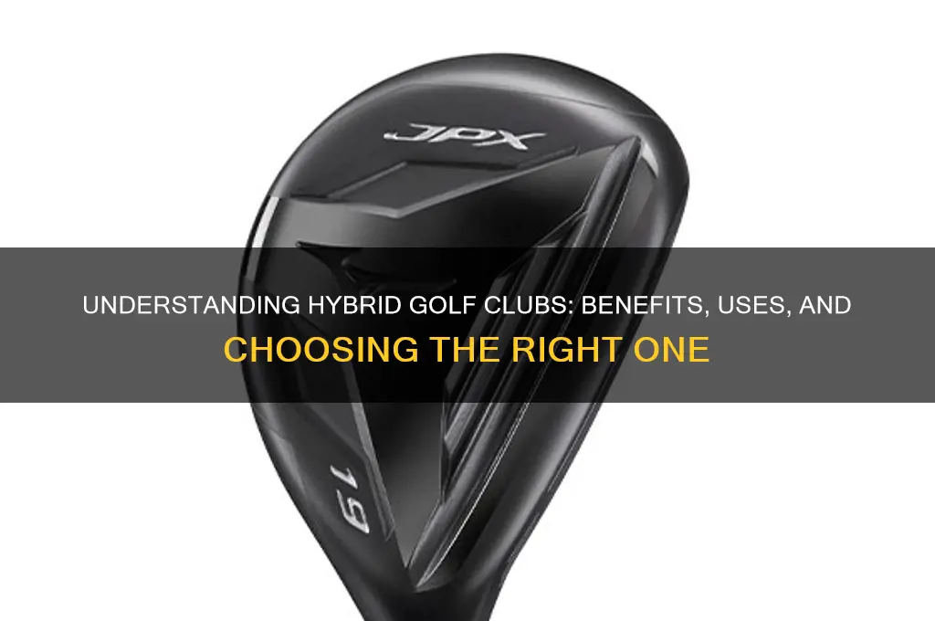 what is a hybrid g golf club
