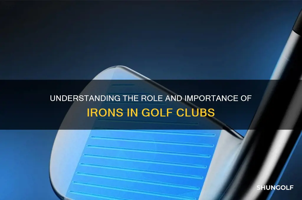what is a iron in golf clubs