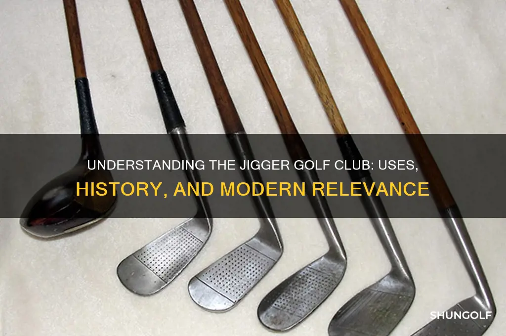 what is a jigger golf club