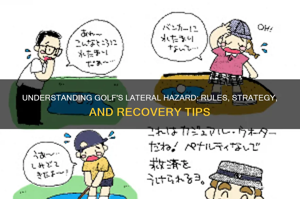what is a lateral in golf
