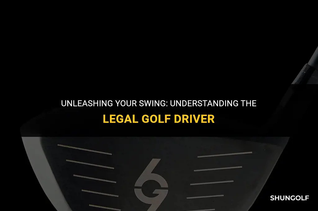 what is a legal golf driver