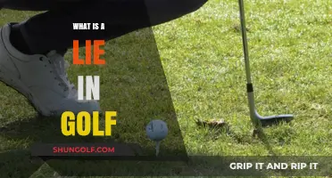 Golf Lies: What They Are and Why They Matter