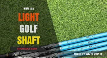Unveiling the Secrets of Light Golf Shafts: A Comprehensive Guide