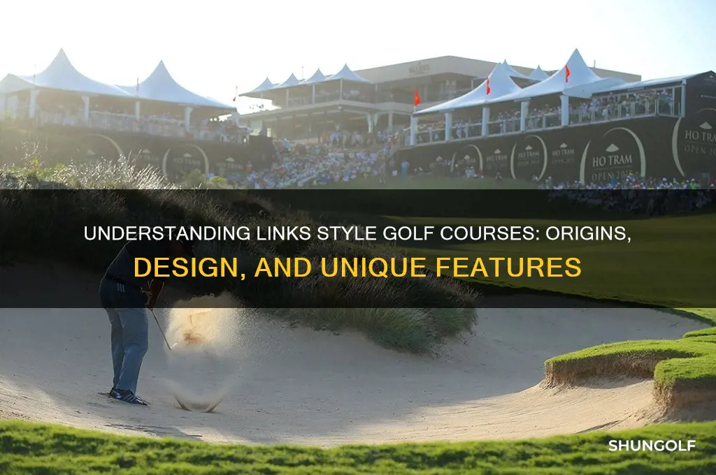 what is a links style golf course