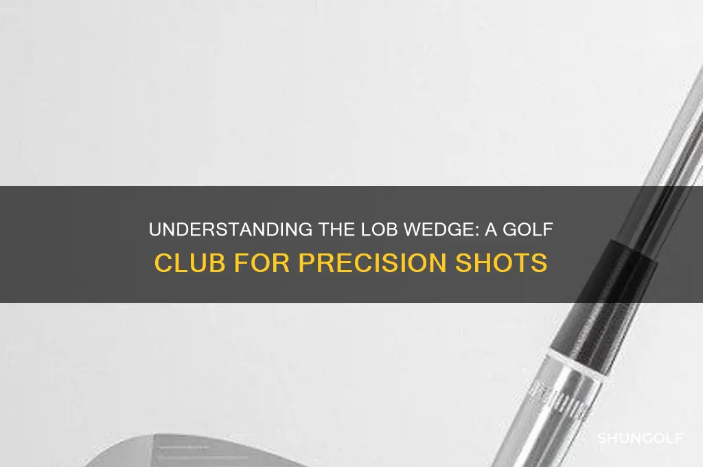 what is a lob wedge golf club