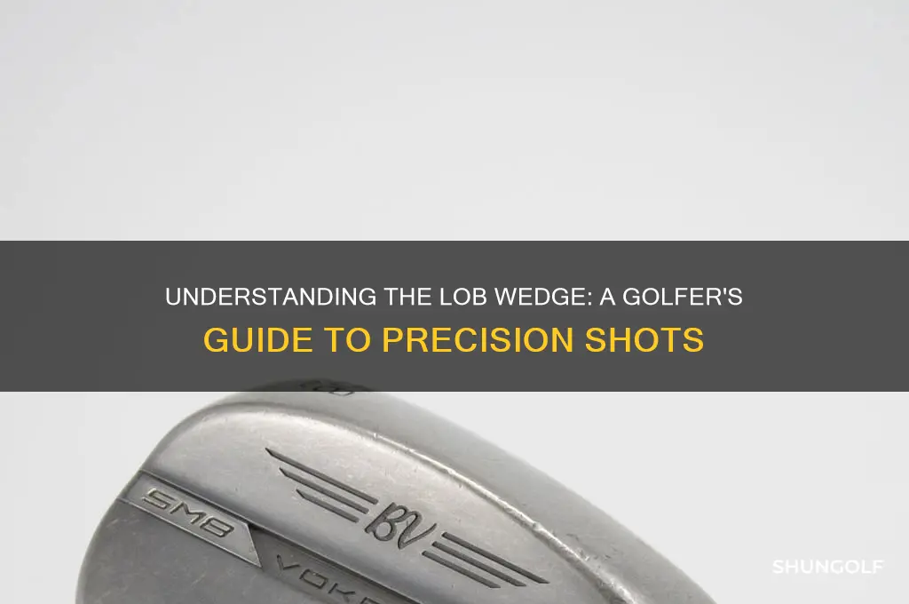 what is a lob wedge in golf