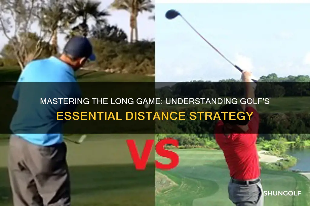 what is a long game in golf
