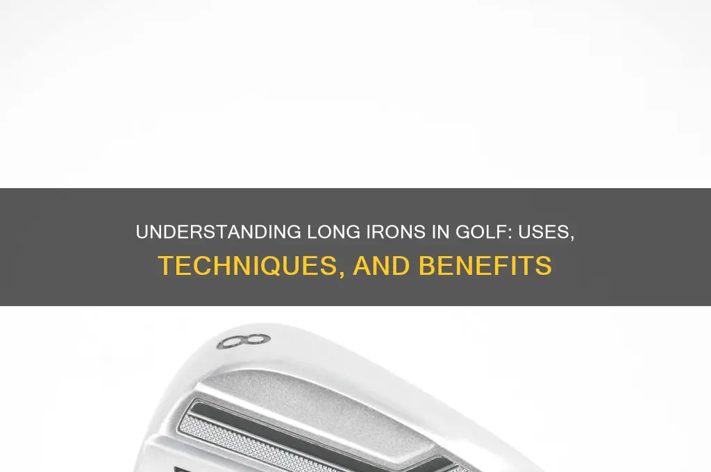 what is a long iron in golf