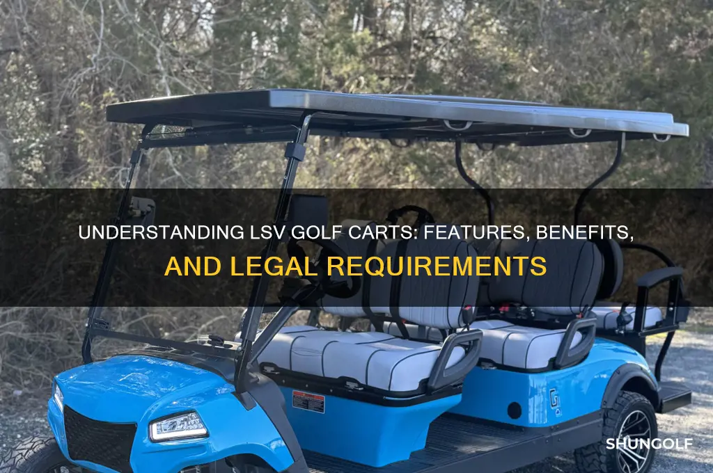 what is a lsv golf cart