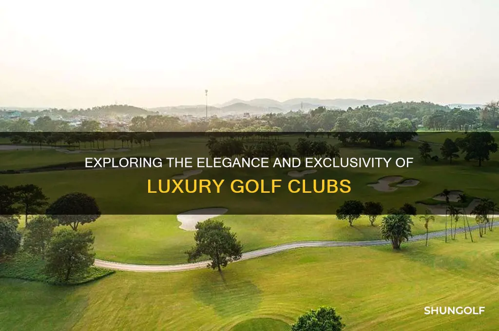 what is a luxury golf club