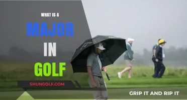 Golf Major: What's the Big Deal?