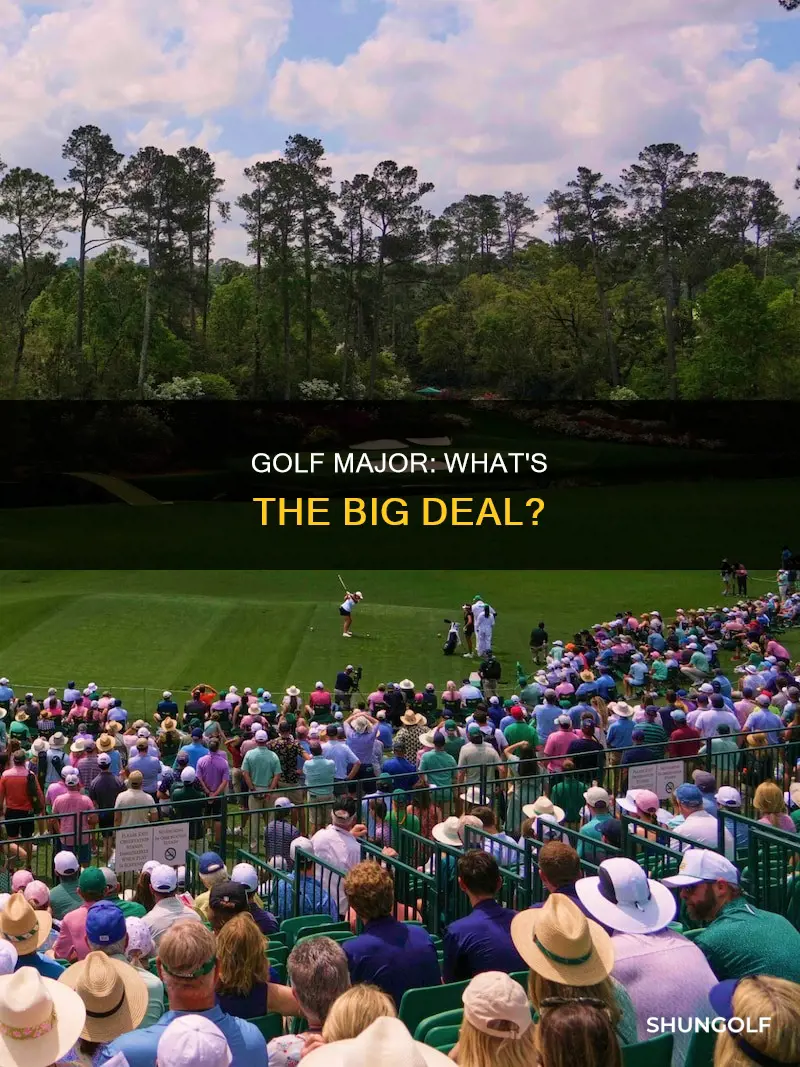what is a major in golf