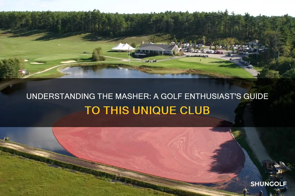what is a masher in golf