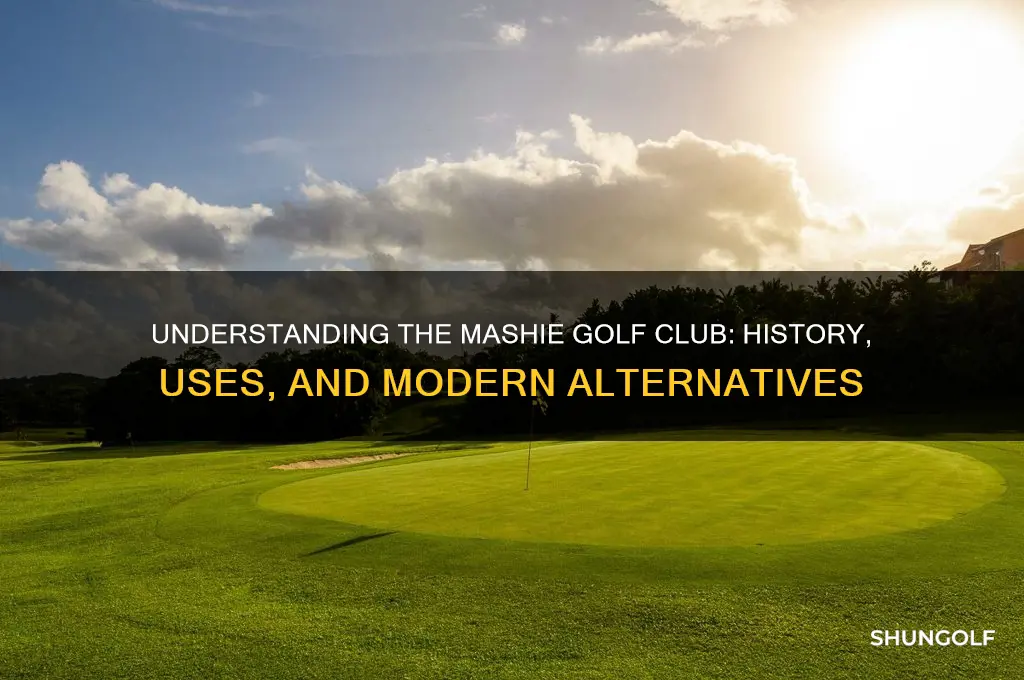 what is a mashie golf club