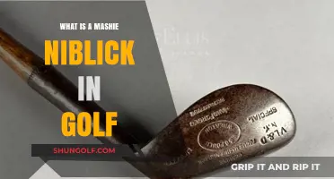 Unveiling the Mystery: Understanding Golf's Mashie Niblick Club