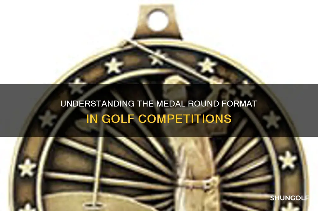what is a medal round in golf