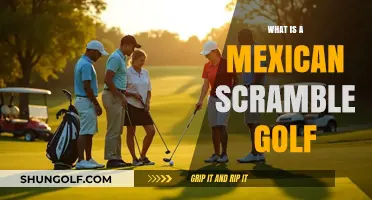 Golf's Mexican Scramble: Teamwork and Fun!