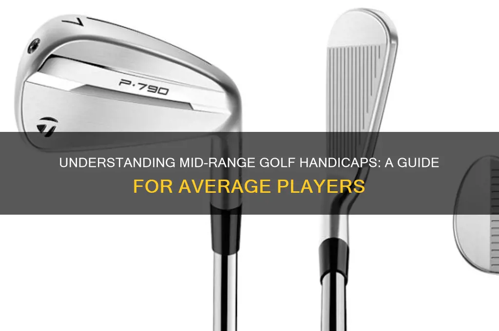 what is a mid range golf handicap