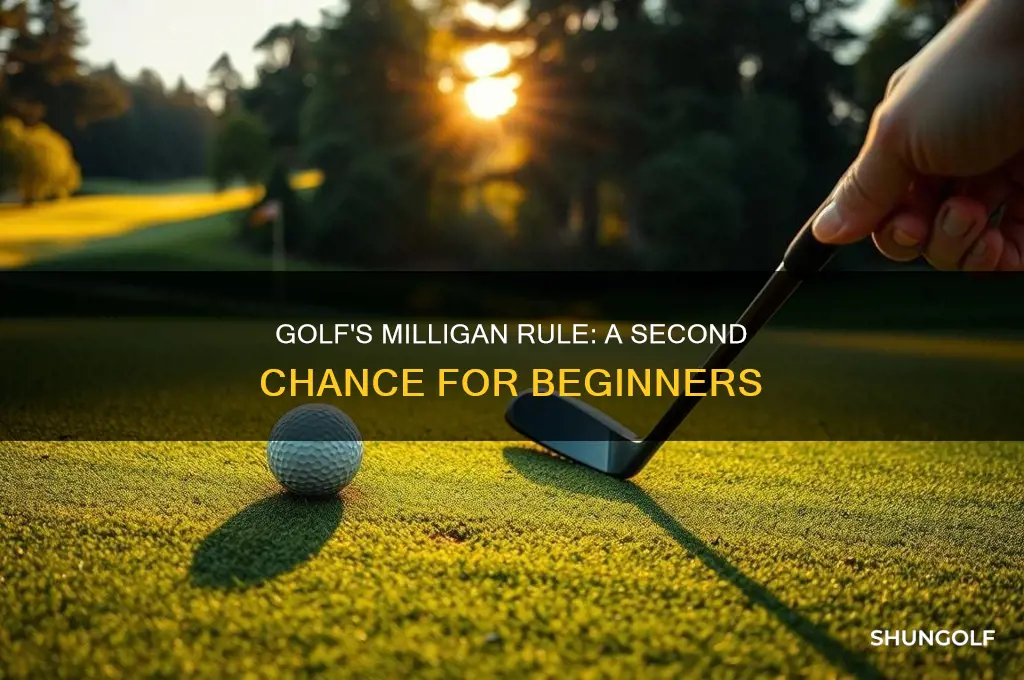 what is a milligan in golf