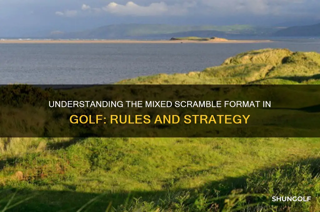 what is a mixed scramble in golf