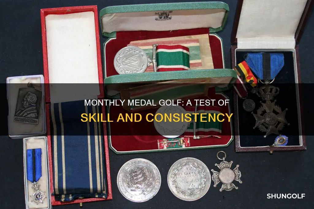 what is a monthly medal golf