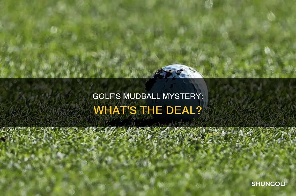 what is a mudball in golf
