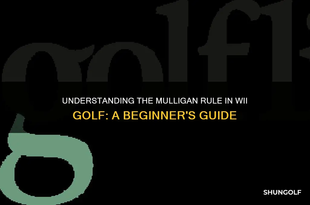 what is a mulligan in golf wii