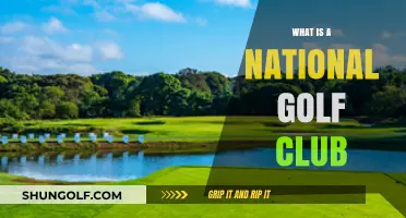 Exploring the Concept of a National Golf Club: Purpose and Benefits